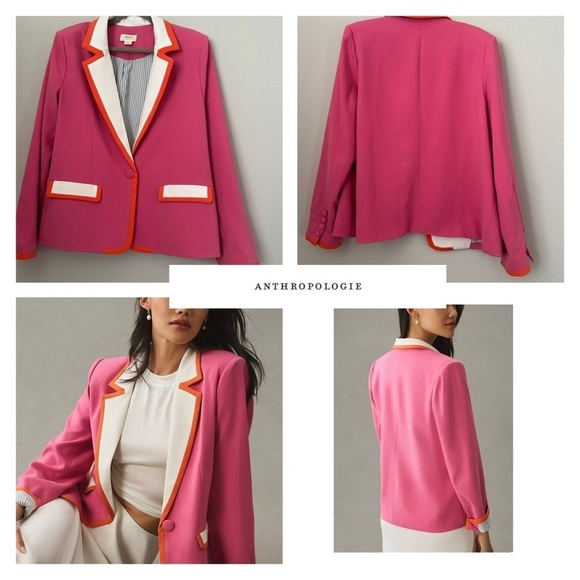 Maeve Jackets & Blazers - Maeve by Anthropologie Colorblock women’s Blazer